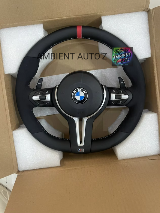 BMW M Sport Steering Wheel – Alcantara & Leather – Paddle Shifters - F SERIES